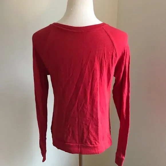 Santa Claus “I Believe” Long Sleeve T-Shirt Sz M - Picture 2 of 6